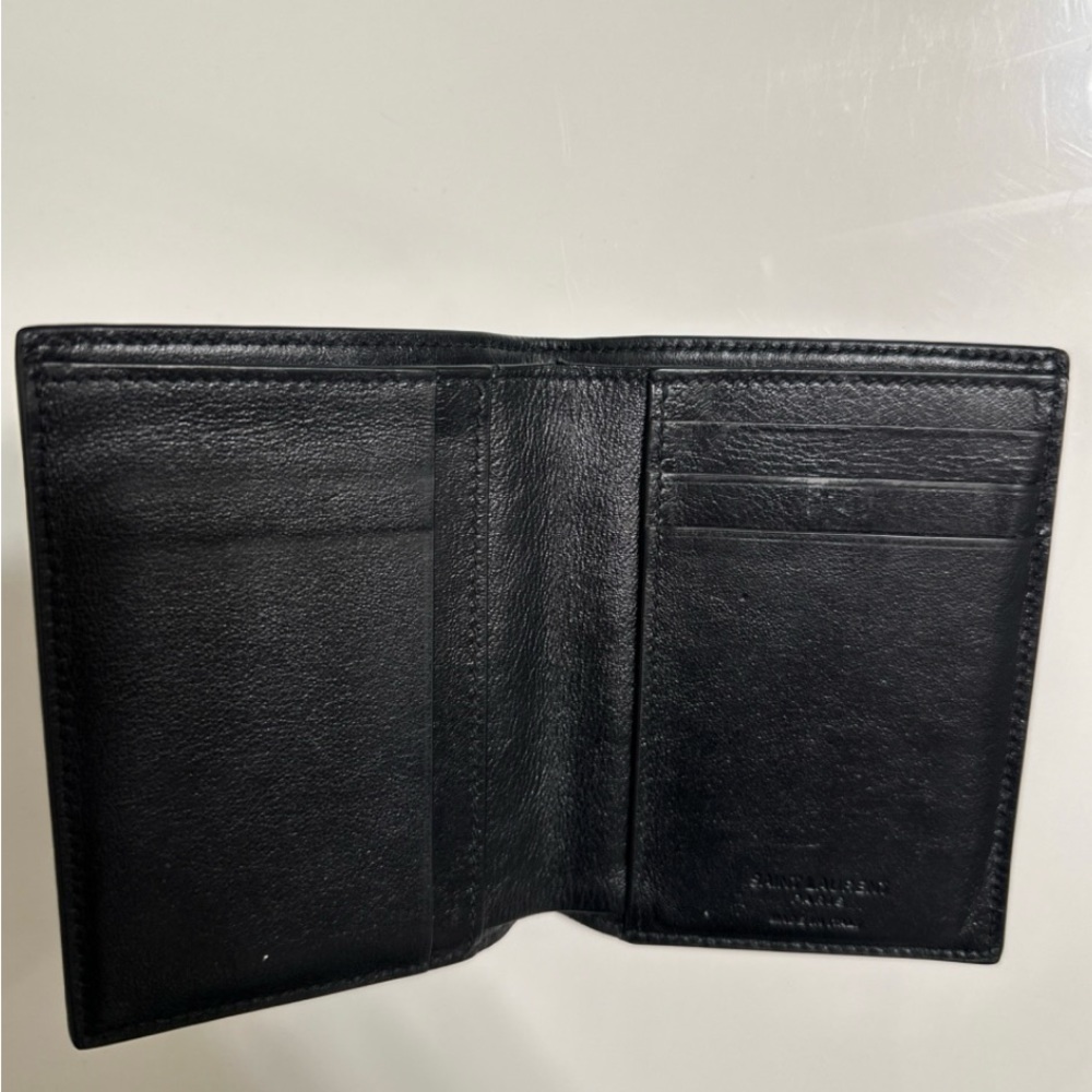 Cassandre leather saint laurent wallet